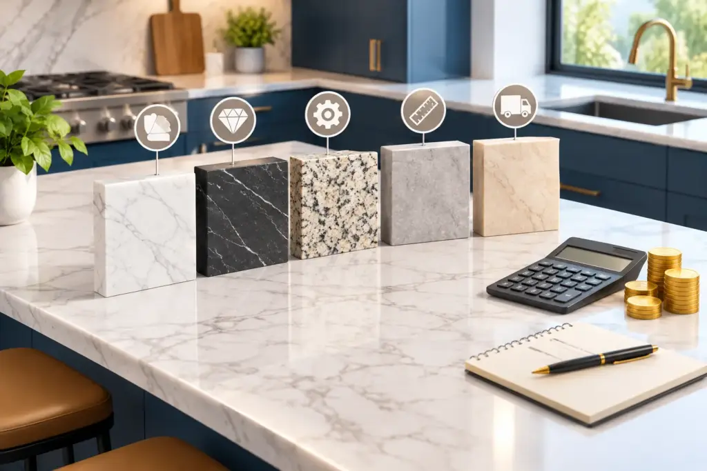 Stone Countertop Cost: What Shapes Your Quote